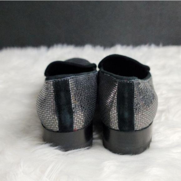 Donald Pliner Elen Platform loafers sz 7.5 metalli - Picture 6 of 8